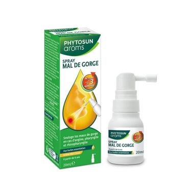 Phytosun Aroms Spray pentru dureri în gât 15 ml