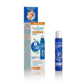 Puressentiel Daily Wellness Roller pentru dureri de cap 10ml