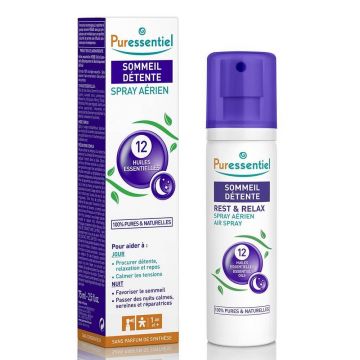 Puressentiel Serene Somn și relaxare Spray de aer 12 uleiuri esențiale 75ml