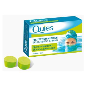 Quies Înot Special Silicone Protecție auditivă 3 perechi