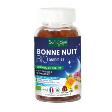 Santarome Bonne Nuit Bio Pour des nuits sereines 30 gommine