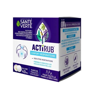 Sante Verte ActiRub Balsam de piept pentru copii De la 3 ani 40 ml