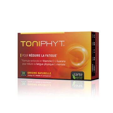 Sante Verte Toniphyt Vitamine C și Guarana Reducerea oboselii 30 comprimate