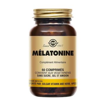 Solgar Melatonin 1mg Sommeil 60 Comprimés