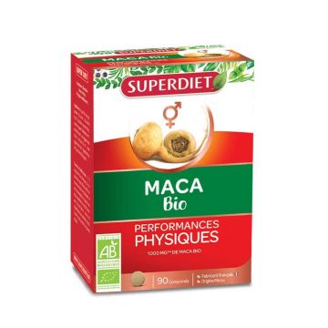 Superdiet Organic Maca 90 comprimate