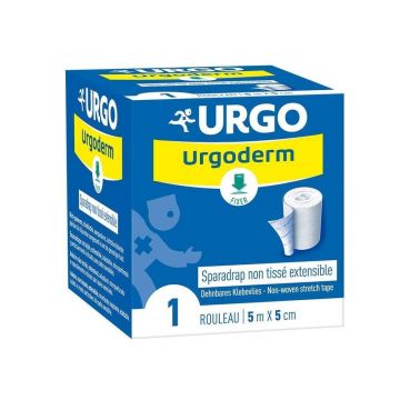 Urgo Nonwoven Elastic Plaster 5m x 5cm Urgoderm x1 rolă