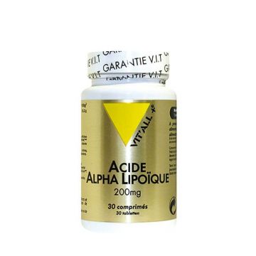 Vit'All+ Acid alfa lipoic 200 mg 30 comprimate