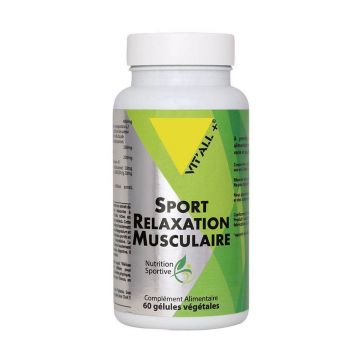Vit'All+ Relaxare musculară în sport cu Tensless 60 capsule vegetariene