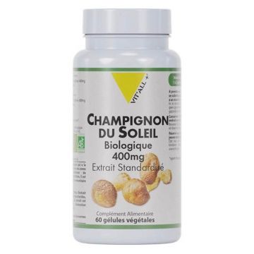 Vit'All+ Sun Mushroom 400 mg 60 capsule