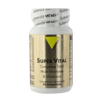 Vit'All+ Super Vital Total Multivitamine și Mineral Complex 30 comprimate