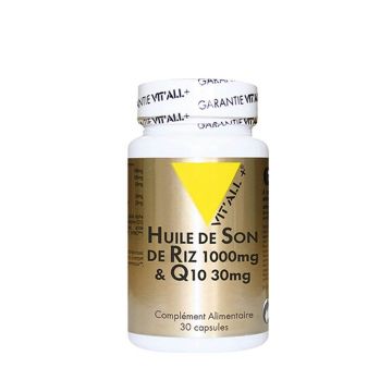 Vit'All+ Ulei din tărâțe de orez Q10 1000mg 30 comprimate