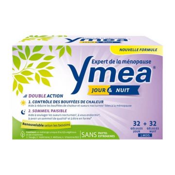 Ymea Menopauză Noapte și zi 64 capsule