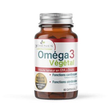 3 Chênes Omega 3 vegetarian 60 capsule