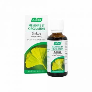 A.Vogel Franța Extract proaspăt de Ginkgo 50ml