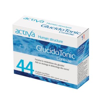 Activa Human Structure Glucidotonic Controle 60 Gelule