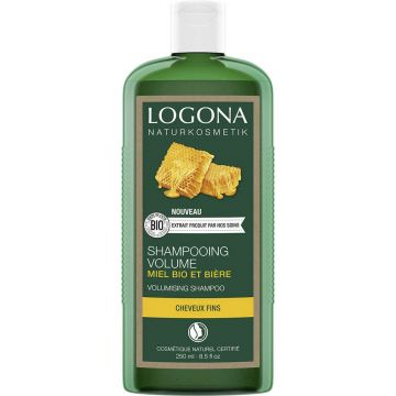 Șampon bio Logona pentru volum cu bere și miere 250ml
