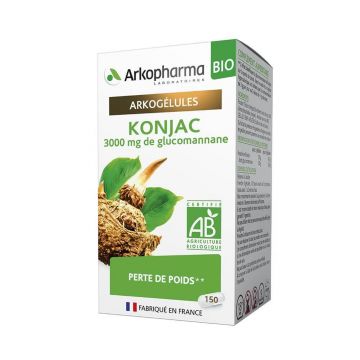 Arkopharma Arkocapsule Konjac Bio Pierdere în greutate 150 Capsule