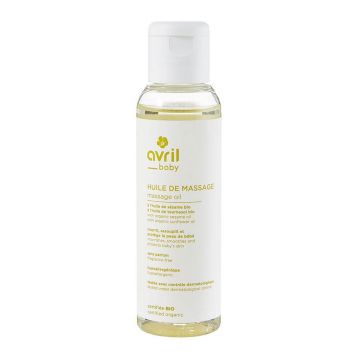 Avril Baby ulei organic de masaj cu susan și floarea-soarelui 100ml