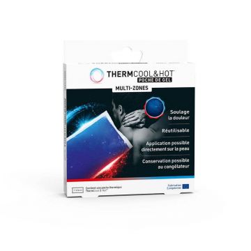 Bausch&Lomb Thermcool & Hot compresă de gel pentru mai multe zone calde/ reci 1 bucată 11x26 cm