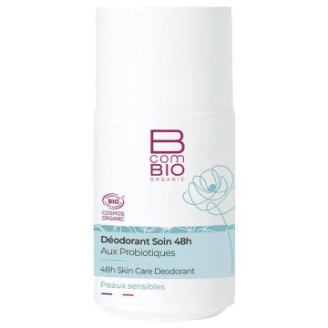 Bcombio Organic Deodorant 48h Care Peaux Sensibles 50ml