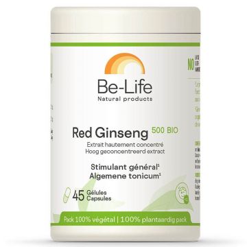Be-Life Ginseng roșu 500 Bio 45 capsule