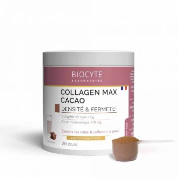 Biocyte Colagen anti-îmbătrânire Max aromă de cacao 260g