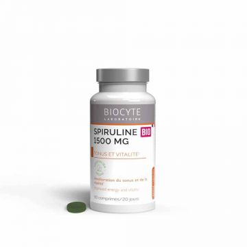 Biocyte Health Spirulină organică 60 comprimate
