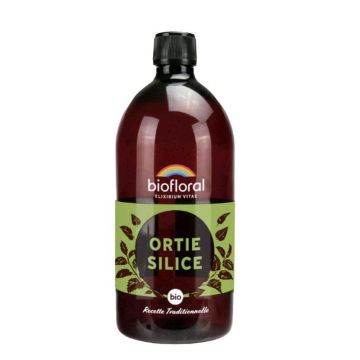 Biofloral Ortie-silica băut Supliment organic pentru tineret 1l
