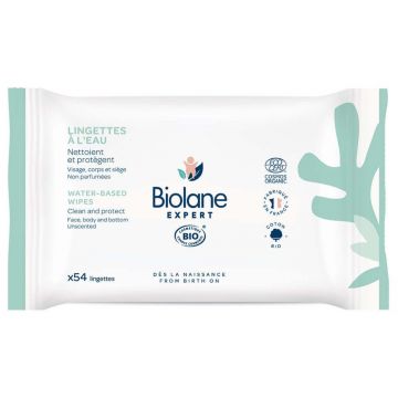 Biolane Expert Șervețele de curățare piele sensibilă x54