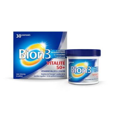 Bion3 Vitalitate 50+ x30 Tablete
