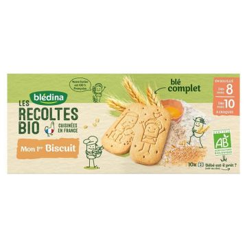 Blédina My First Bio Biscuit Les Recoltes Bio 150g