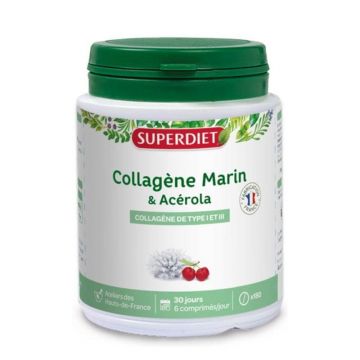 Colagen marin Superdiet + vitamina C 180 comprimate