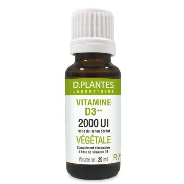 D. Plantes Vitamine vegetale D3+ 2000IU 20ml