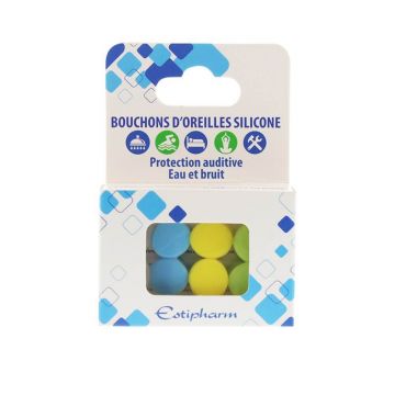 Dopuri de urechi din silicon Estipharm (x8)