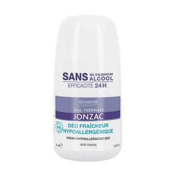 Eau thermale Jonzac Deodorant Hypoallergenique 24h Roll On Bio 50ml