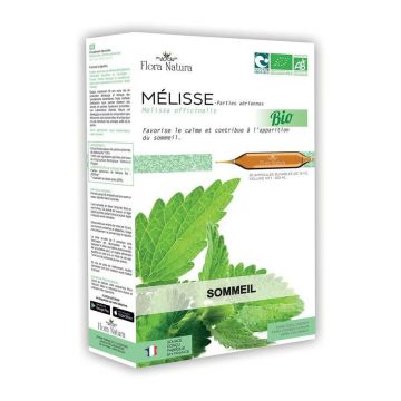 Flora Natura Organic Melissa Sleep 20 fiole