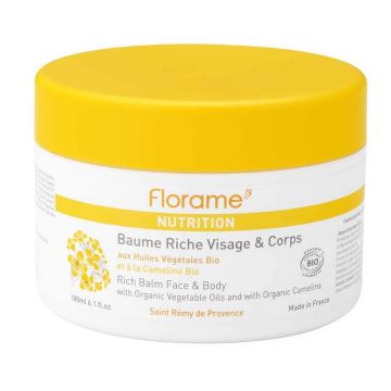 Florame Balsam organic bogat în nutriție pentru față și corp 180 ml