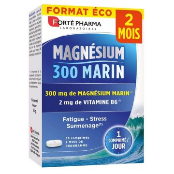 Forté Pharma Magnesium Marine 300 Stres și oboseală 56 comprimate