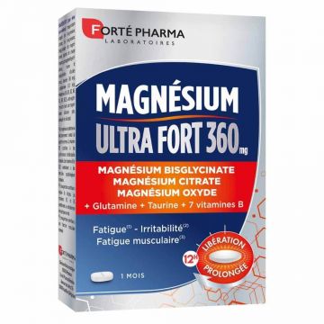 Forté Pharma Magnesium Ultra Forte 360 Stres și oboseală 30 comprimate cu eliberare prelungită