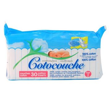 Gilbert Cotocouche Scutece pentru vârsta a 2-a 100% bumbac X30