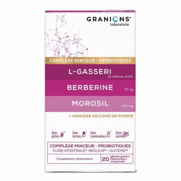 Granions Slimming Complex - probiotice 20 comprimate + 20 capsule