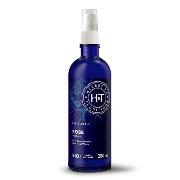 Herbes et Traditions Apă florală de trandafiri Bio Spray 200 ml