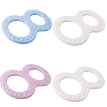 Inele de dentiție Nuk 2 Classic de la 3 luni