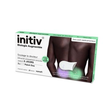 Initiv Patch spate pentru adulți 1 cutie de 3 patch-uri
