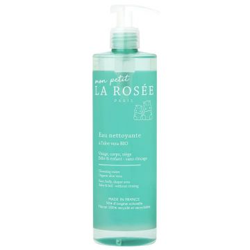LA ROSÉE Apă de curățare pentru copii cu aloe vera organică 400 ml