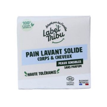 Label Tribu Spălare fără parfum pentru corp și păr 110g