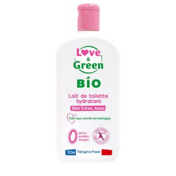Lapte de curățare hidratant Love&Green 500ml