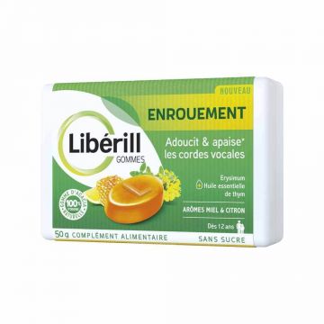 Libérill Gommes Enrouement 50g