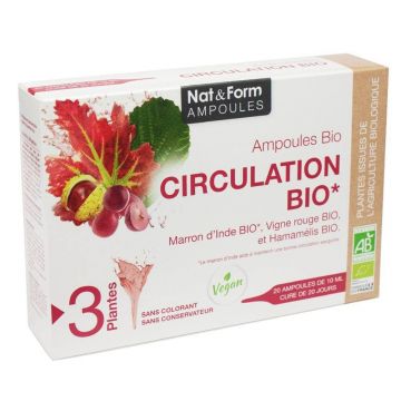 Nat&Form CIRCULATION BIO 20 fiole