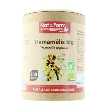 Nat&Form HAMAMELIS ORGANIC 200 capsule